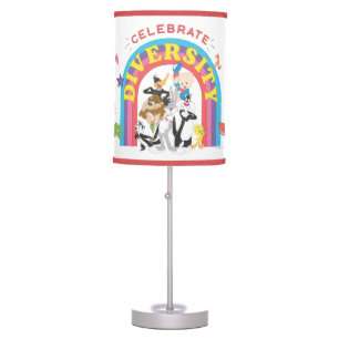 LOONEY TUNES™ - Celebrate Diversity Pride Rainbow Table Lamp
