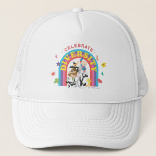 LOONEY TUNES™ - Celebrate Diversity Pride Rainbow Trucker Hat