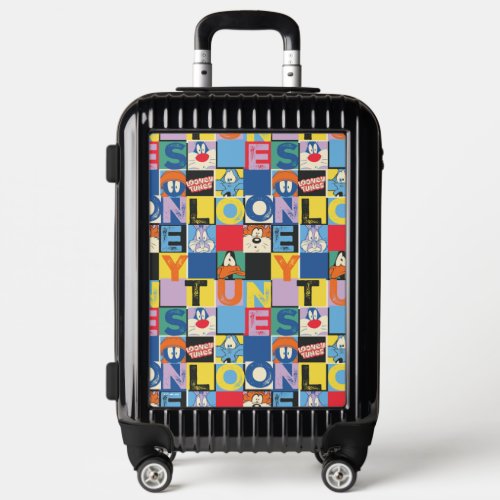 LOONEY TUNES Character Checker Blocks Luggage