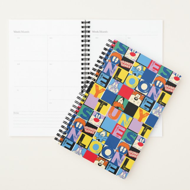 LOONEY TUNES™ Character Checker Blocks Planner (Display)