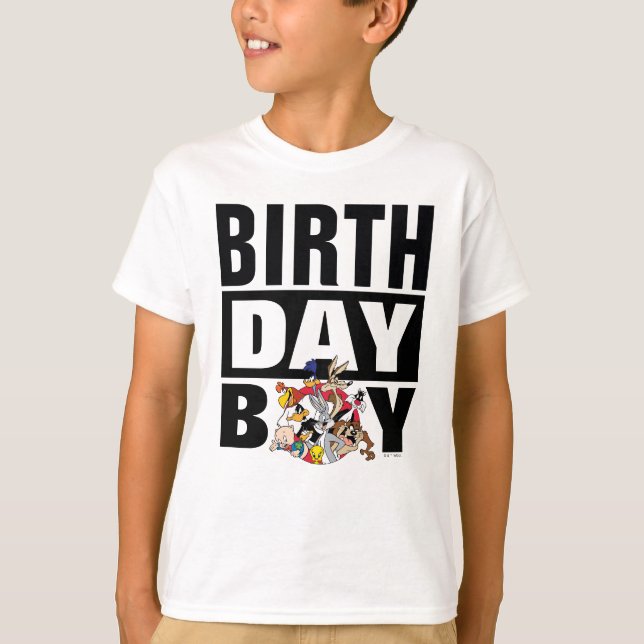 LOONEY TUNES™ Character Group | Birthday Boy T-Shirt (Front)