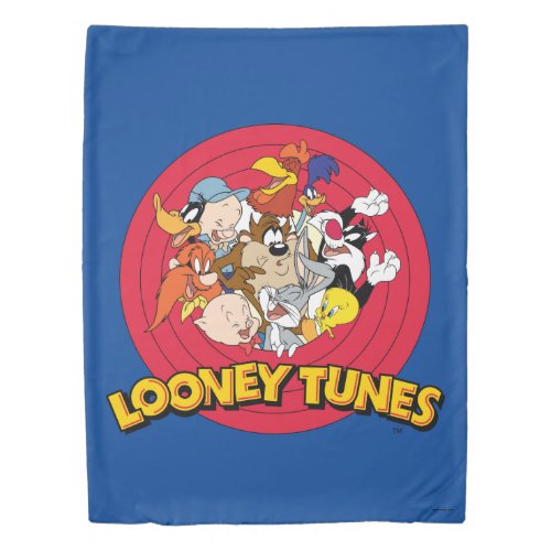 LOONEY TUNES Character Logo Duvet Cover