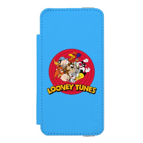 LOONEY TUNES Character Logo iPhone SE55s Wallet Case