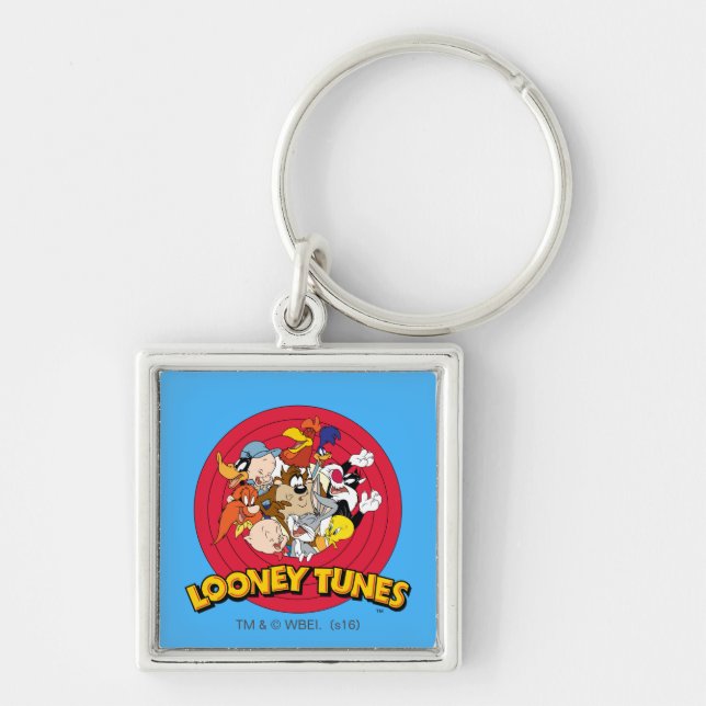 LOONEY TUNES™ Character Logo Keychain (Front)
