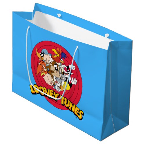 LOONEY TUNES Character Logo Large Gift Bag