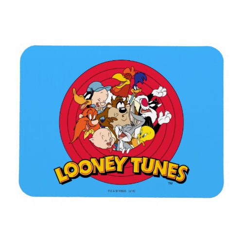 LOONEY TUNES Character Logo Magnet