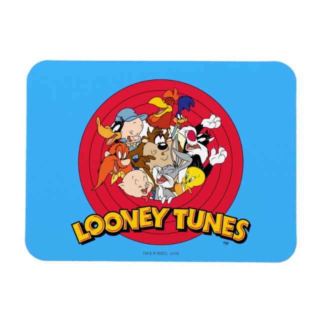 LOONEY TUNES™ Character Logo Magnet (Horizontal)