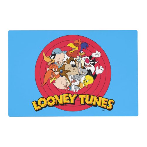 LOONEY TUNES Character Logo Placemat