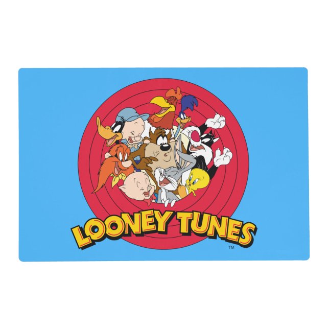 LOONEY TUNES™ Character Logo Placemat (Front)