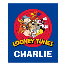 LOONEY TUNES™ Character Logo Poster