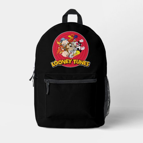 LOONEY TUNES Character Logo Printed Backpack