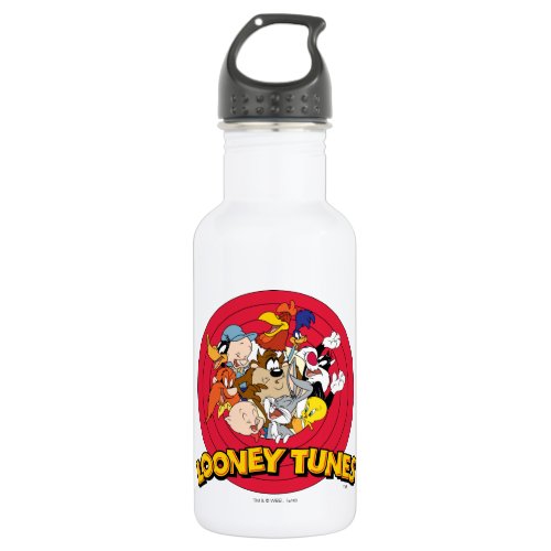 LOONEY TUNES Character Logo Stainless Steel Water Bottle