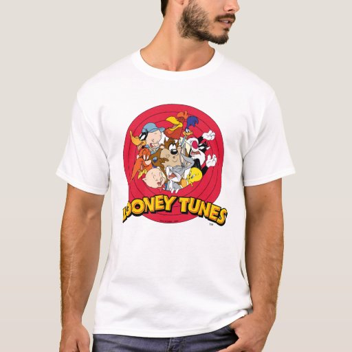 Looney Tunes Character Logo T-Shirt | Zazzle