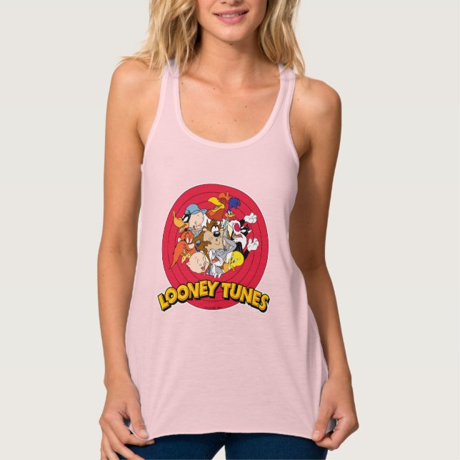 LOONEY TUNES™ Character Logo Tank Top (Front)