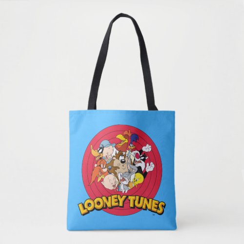 LOONEY TUNES Character Logo Tote Bag