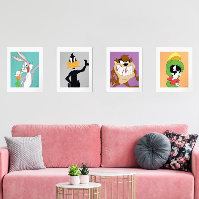 LOONEY TUNES™ Character Wall Art Sets (Livingroom)