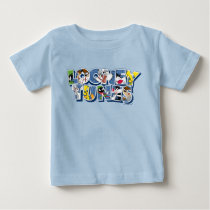 LOONEY TUNES™ Characters in Lettering Baby T-Shirt