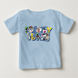LOONEY TUNES™ Characters in Lettering Baby T-Shirt