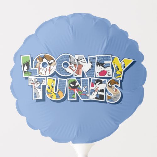 LOONEY TUNESâ Characters in Lettering Balloon