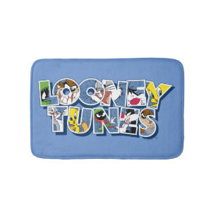 LOONEY TUNES™ Characters in Lettering Bath Mat