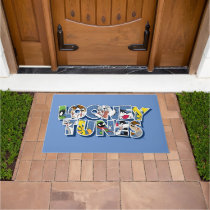 LOONEY TUNES™ Characters in Lettering Doormat