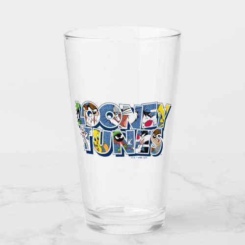 LOONEY TUNESâ Characters in Lettering Glass
