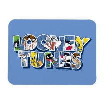 LOONEY TUNES™ Characters in Lettering Magnet