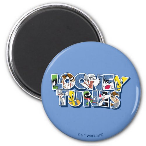 LOONEY TUNESâ Characters in Lettering Magnet