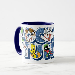 LOONEY TUNES™ Characters in Lettering Mug