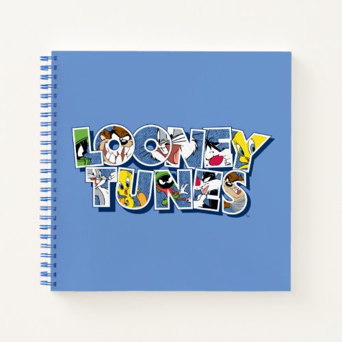 LOONEY TUNESâ Characters in Lettering Notebook