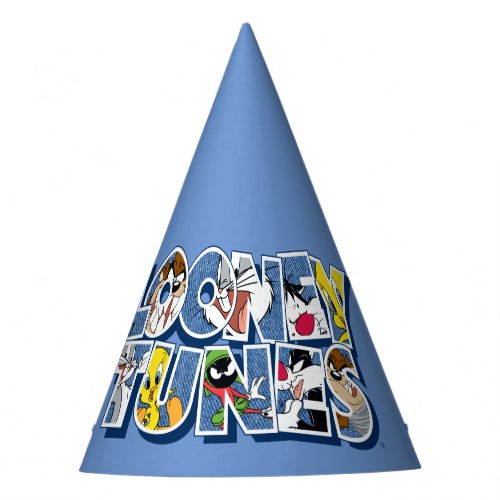 LOONEY TUNESâ Characters in Lettering Party Hat