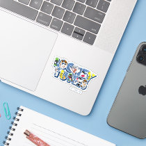 LOONEY TUNES™ Characters in Lettering Sticker