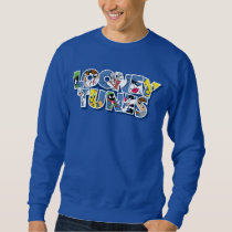 LOONEY TUNES™ Characters in Lettering Sweatshirt