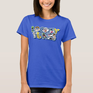 LOONEY TUNES™ Characters in Lettering T-Shirt