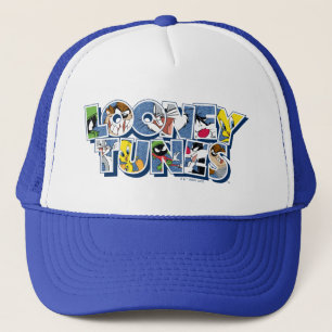 LOONEY TUNES™ Characters in Lettering Trucker Hat