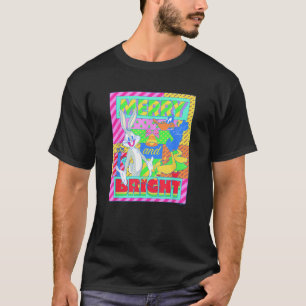 Looney Tunes Christmas Bugs and Daffy Merry and Br T-Shirt