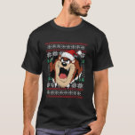 Looney Tunes Christmas Taz Ugly Sweater Style 