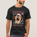 Looney Tunes Christmas Taz Ugly Sweater Style 