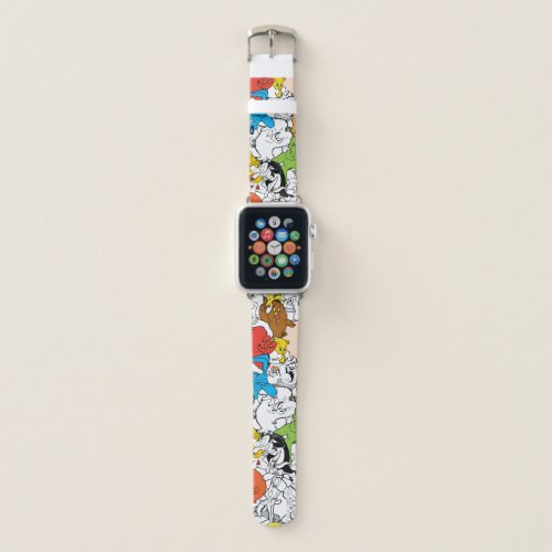 LOONEY TUNESâ Color Pop Pattern Apple Watch Band