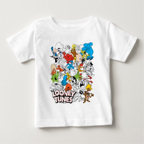 LOONEY TUNESâ Color Pop Pattern Baby T_Shirt