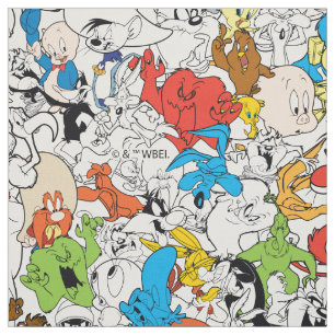 LOONEY TUNES™ Color Pop Pattern Fabric