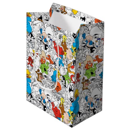 LOONEY TUNESâ Color Pop Pattern Medium Gift Bag