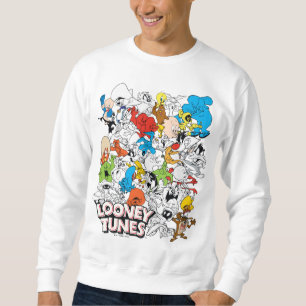 LOONEY TUNES™ Color Pop Pattern Sweatshirt