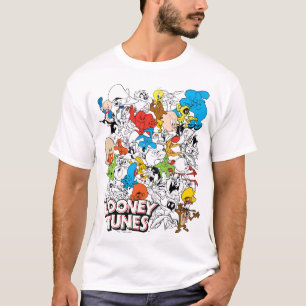 LOONEY TUNES™ Color Pop Pattern T-Shirt