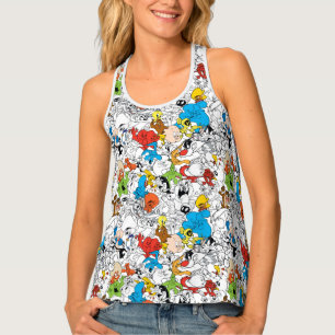 LOONEY TUNES™ Color Pop Pattern Tank Top