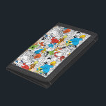 LOONEY TUNES™ Color Pop Pattern Trifold Wallet<br><div class="desc">LOONEY TUNES™ | Check out this fun character pattern featuring characters in black & white,  pops of color,  or full color!</div>
