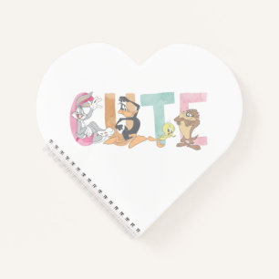 LOONEY TUNES™ Cute Watercolor Wordmark Notebook