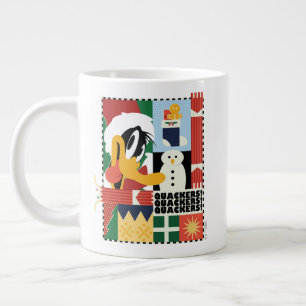 LOONEY TUNES™ DAFFY DUCK™ Holiday Quackers Giant Coffee Mug