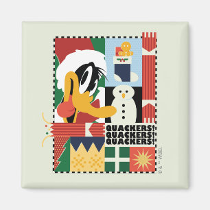 LOONEY TUNES™ DAFFY DUCK™ Holiday Quackers Magnet