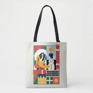 LOONEY TUNES™ DAFFY DUCK™ Holiday Quackers Tote Bag